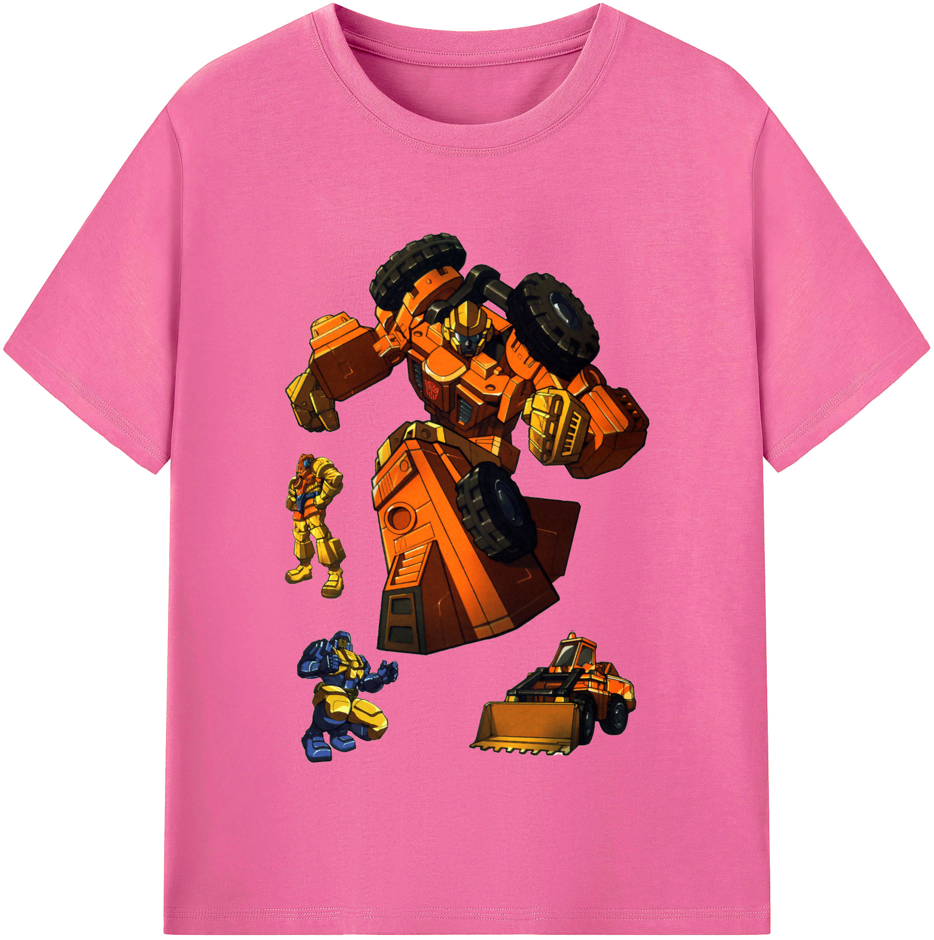 （画像用）  レディースカジュアルプリントTシャツ（綿100％）